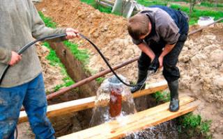Как провести воду из колодца в дом: составляющие водопровода и ввод Система водоснабжения из скважины